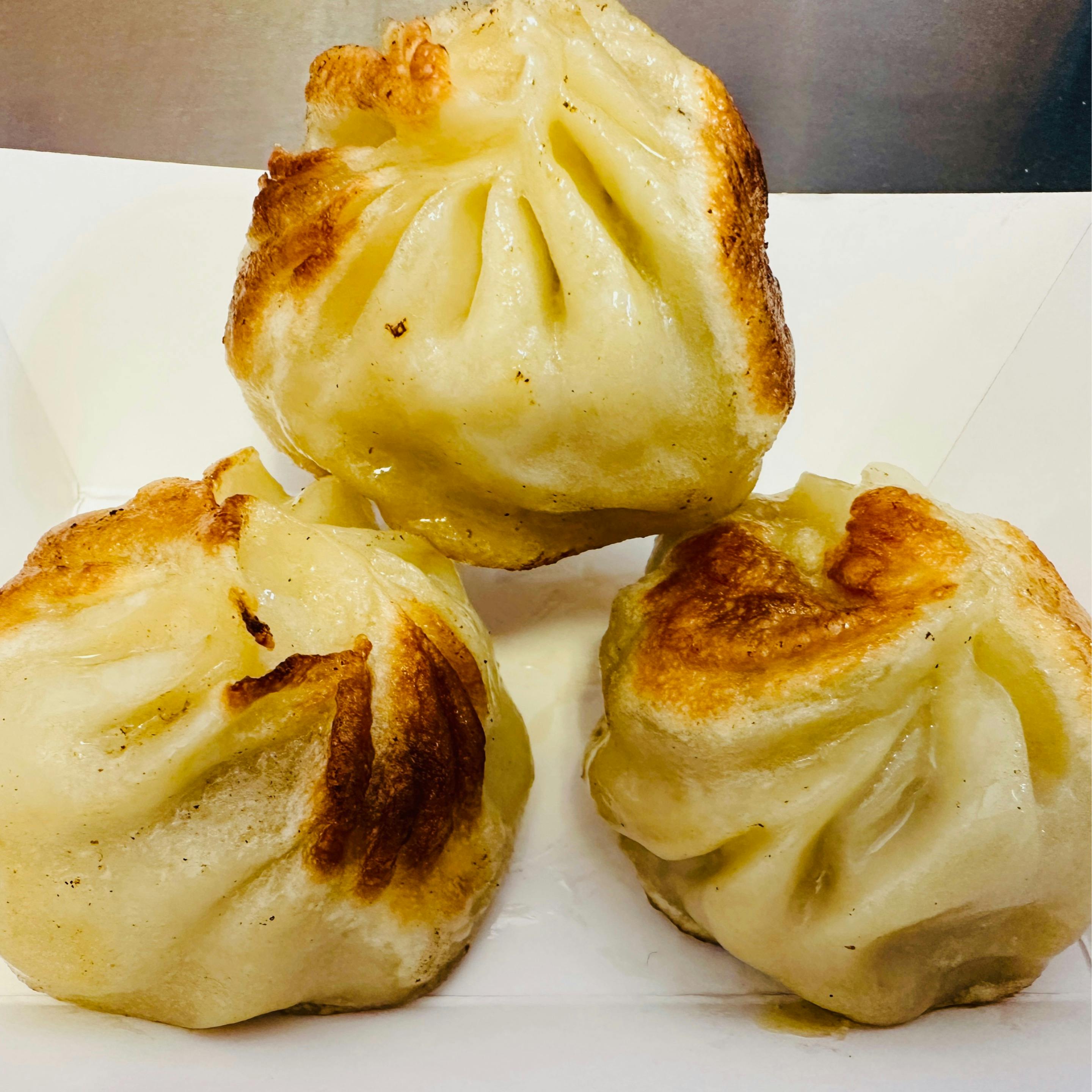 3 Pieces Pan Fried Pork Potsticker from Dim Sum King in Sunnyvale, CA