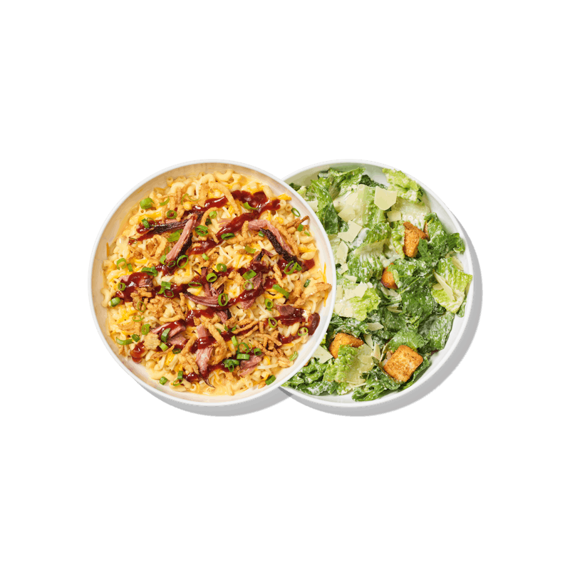 Pulled Pork BBQ Mac & Cheese Duo from Noodles & Company - Onalaska in Onalaska, WI