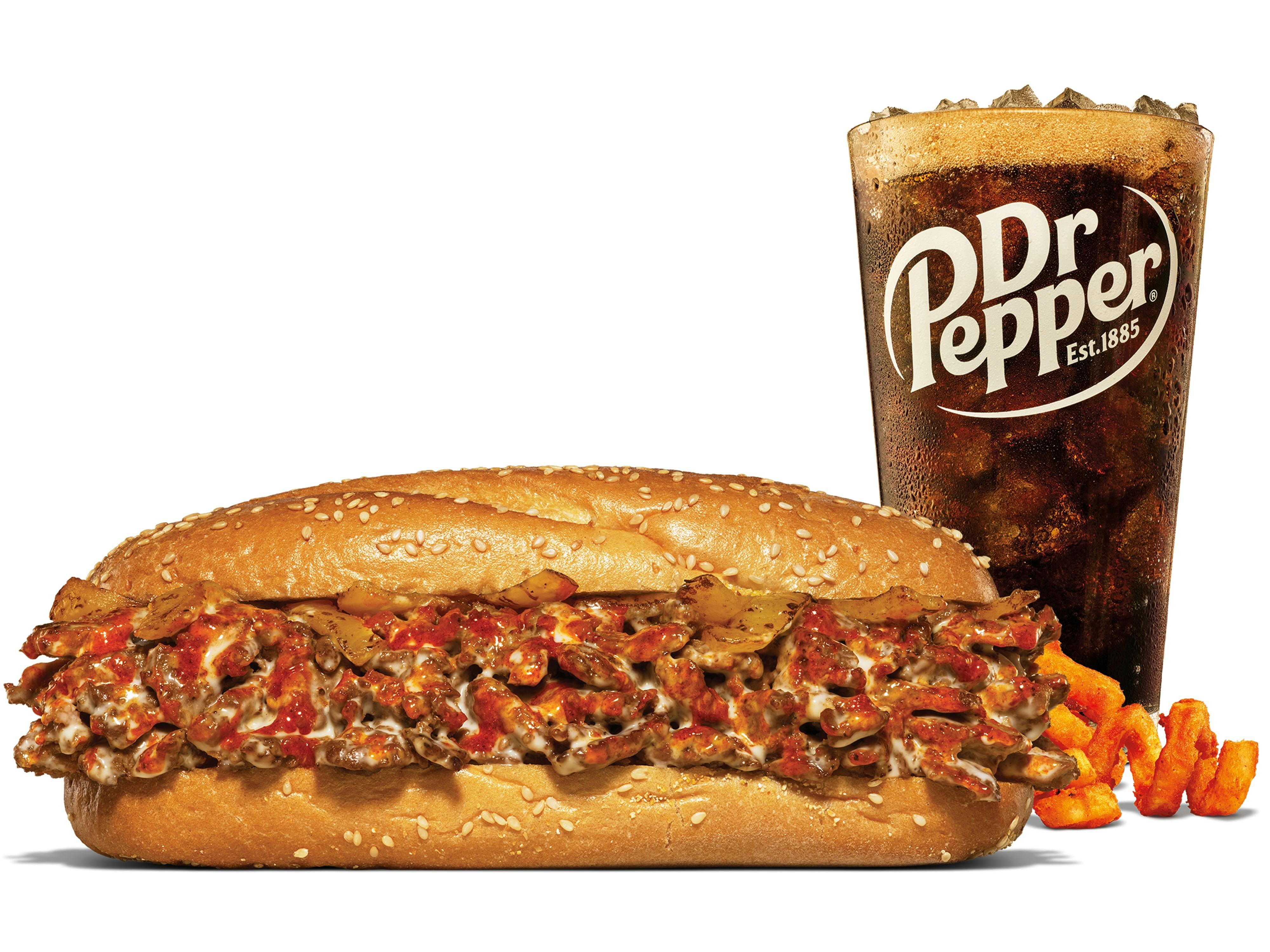 Half Pound Spicy Angus Cheesesteak from Arby's: Ames S Duff Ave (5537) in Ames, IA