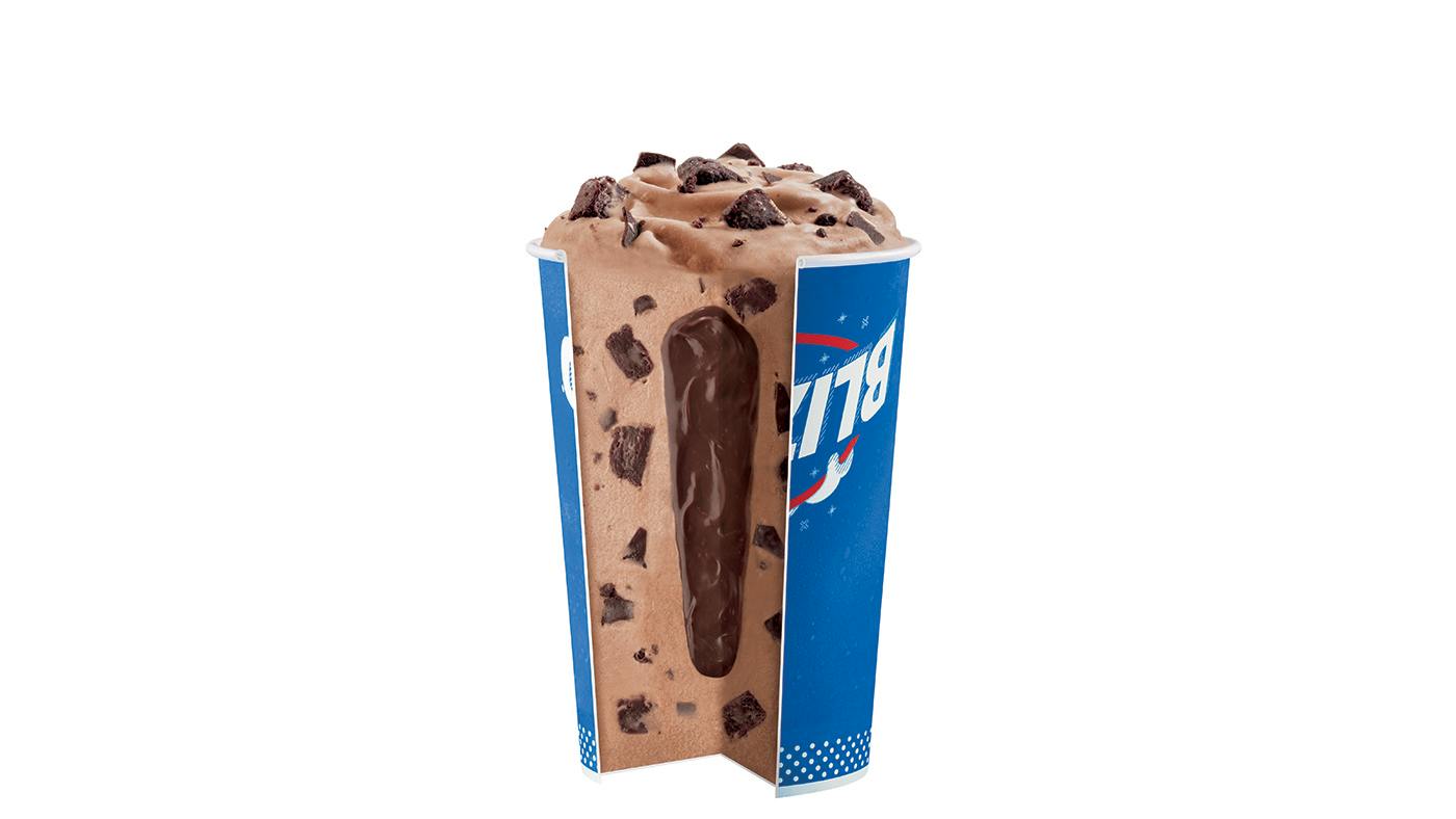 Ultimate Chocolate Brownie Blizzard from Dairy Queen - Appleton S Oneida St. (19578) in Appleton, WI