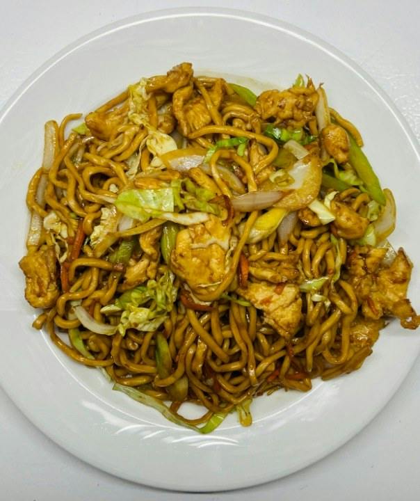 Chicken Lo Mein from Happy Wok - Elmwood Ave in Middleton, WI