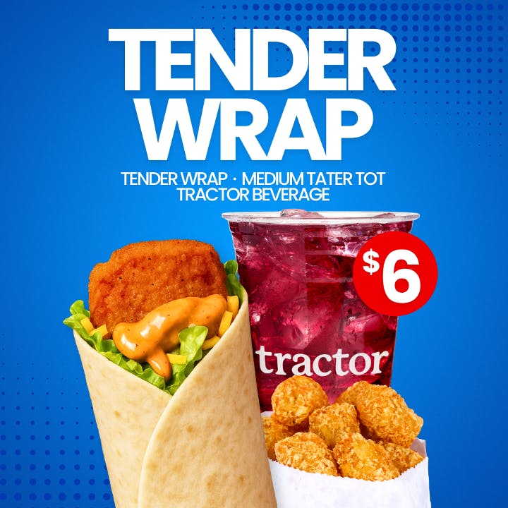 #14 TenderWrap Combo from Tom's Drive In in Appleton, WI