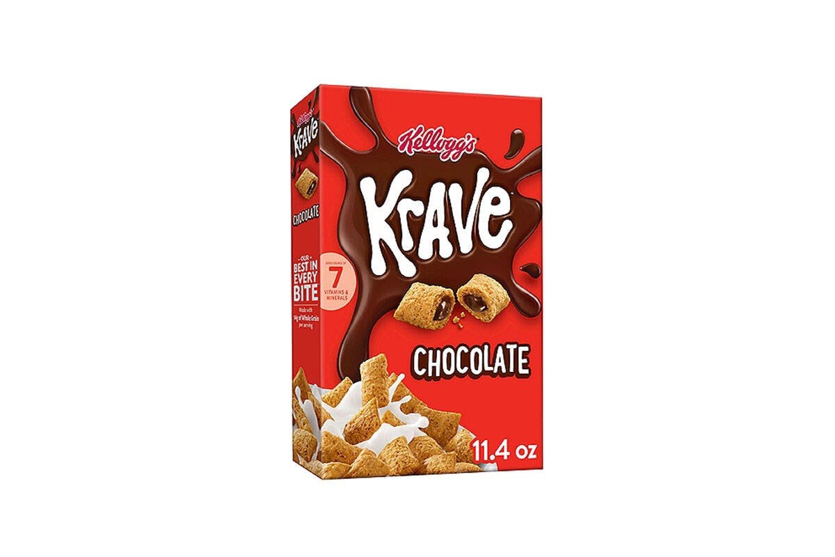Kelloggs Krave Chocolate, 11.4OZ from Kwik Trip - Manitowoc S 42nd St in Manitowoc, WI