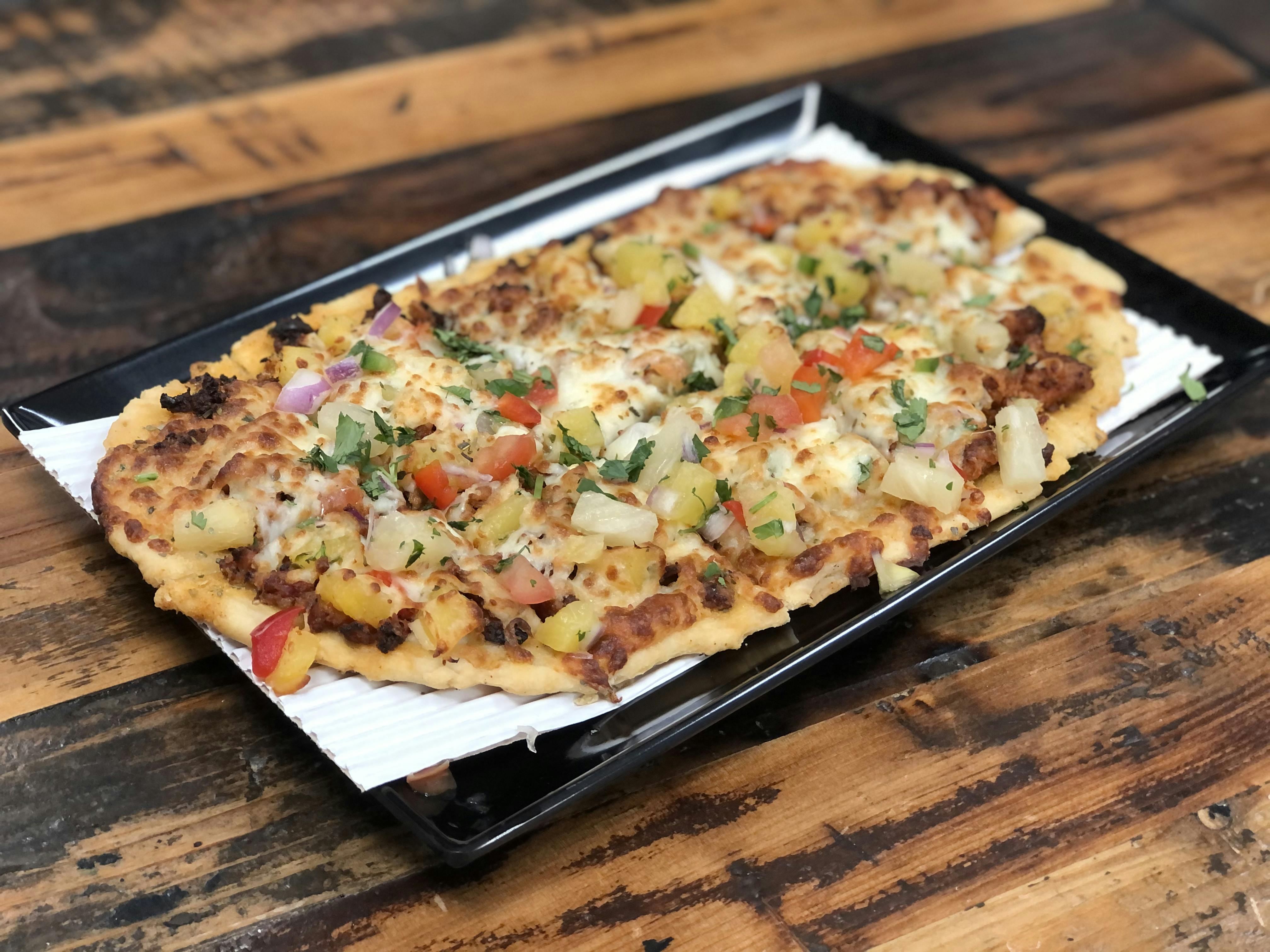 Chorizo Pineapple Flatbread from Sip Wine Bar & Restaurant in Tinley Park, IL