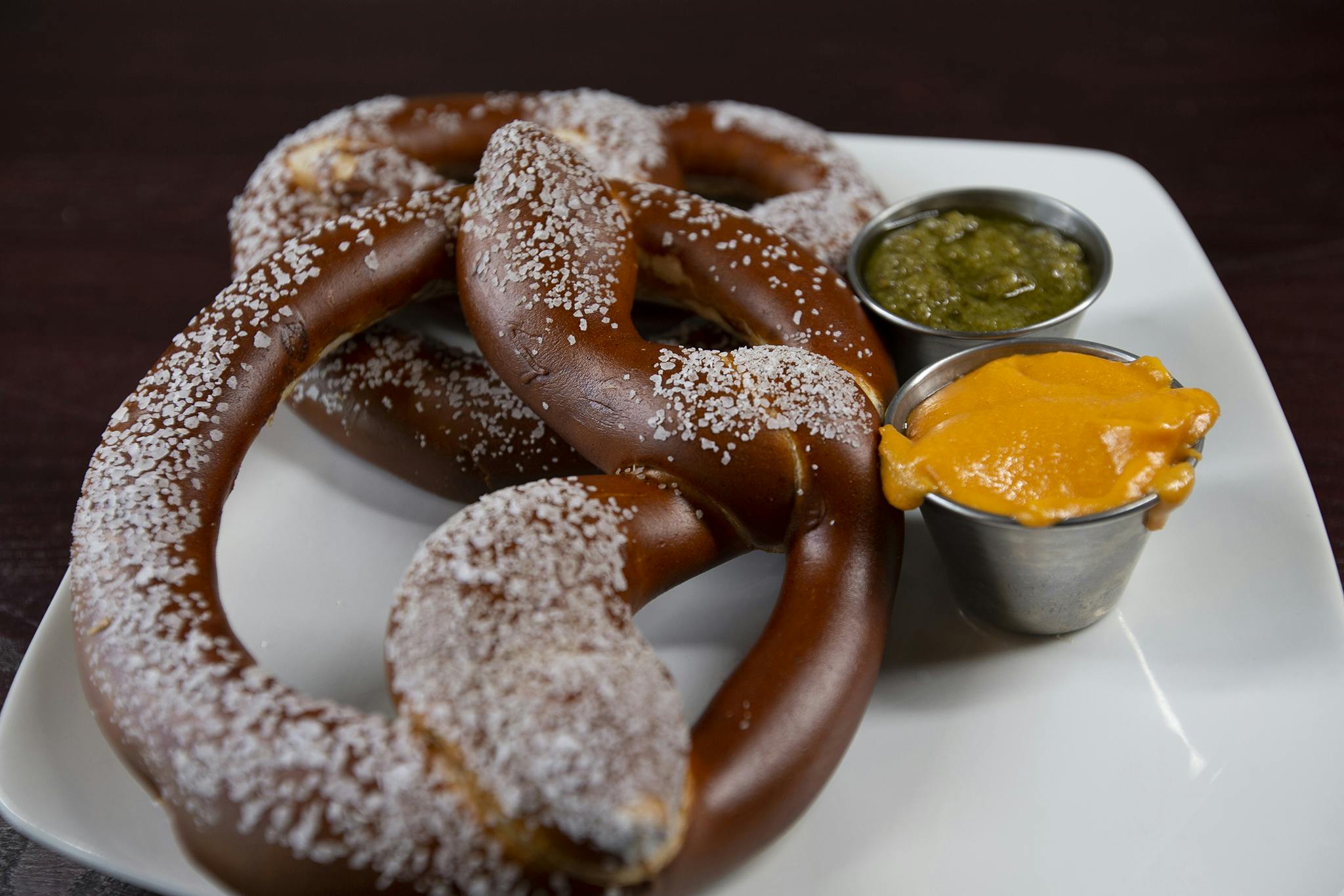 Soft Pretzel from Firehouse Grill - Chicago Ave in Evanston, IL