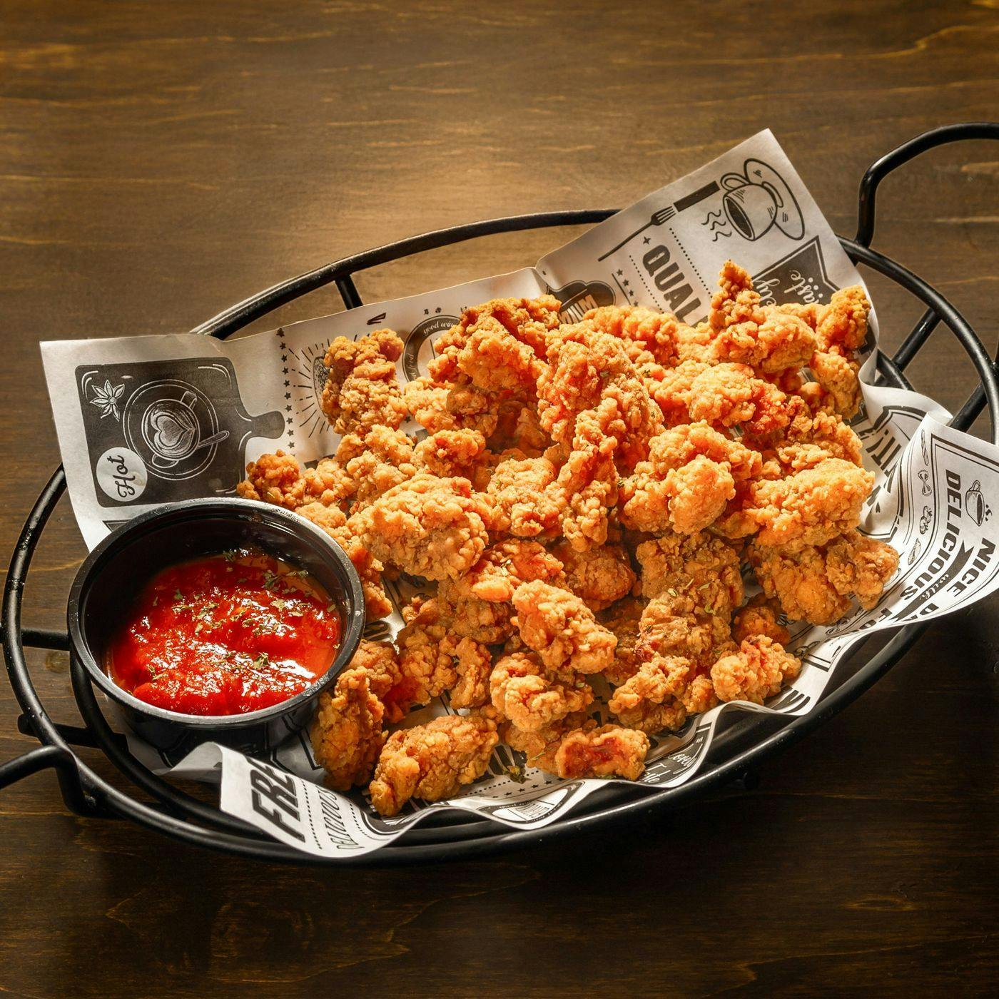 Popcorn Chicken from Blue Fish Seafood - N Albany Ave in Chicago, IL