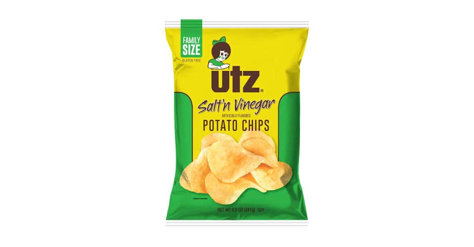 Utz Potato Chips Salt n' Vinegar from BP - E North Ave in Milwaukee, WI