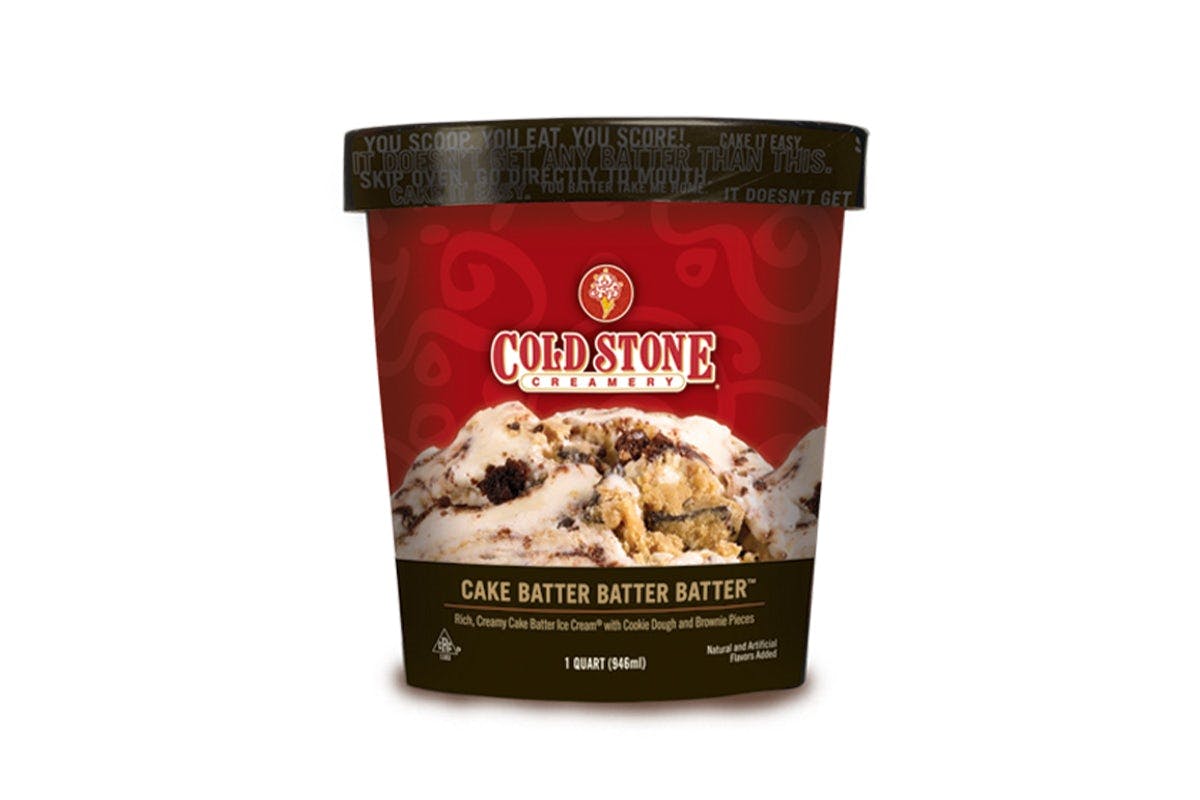 Cake Batter Batter Batter? Pre-packed Quart from Cold Stone Creamery - N Lake Dr in Lexington, SC