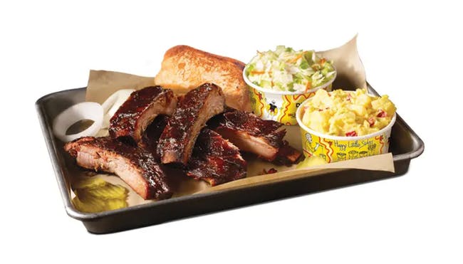 Pork Rib Plate from Dickey's Barbecue Pit - E Ramon Rd. in Palm Springs, CA