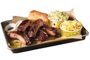 Pork Rib Plate from Dickey's Barbecue Pit - NE 20th St. in Bellevue, WA