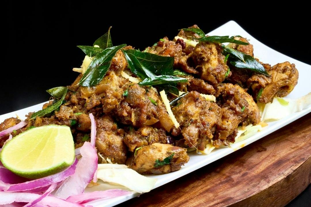 Chicken Pepper Pan Fry from Rock N Grill Indian Authentic Cuisine & Bar in Round Rock, TX