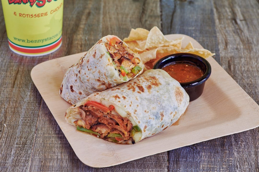 Fajita Style Burrito from Benny's Tacos - West Hollywood in Los Angeles, CA