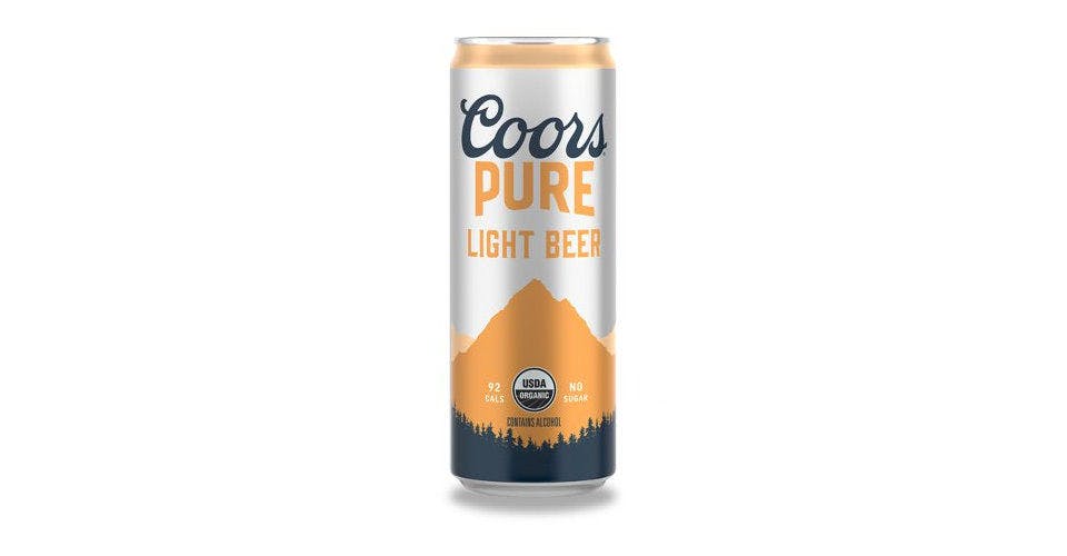 Coors: Pure Light, 24 oz. Can from Five Corners Liquor & Wine in Cedar Falls, IA