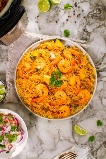 Shrimp Biryani from Punjabi Tandoor - San Diego (Morehouse Dr) in San Diego, CA