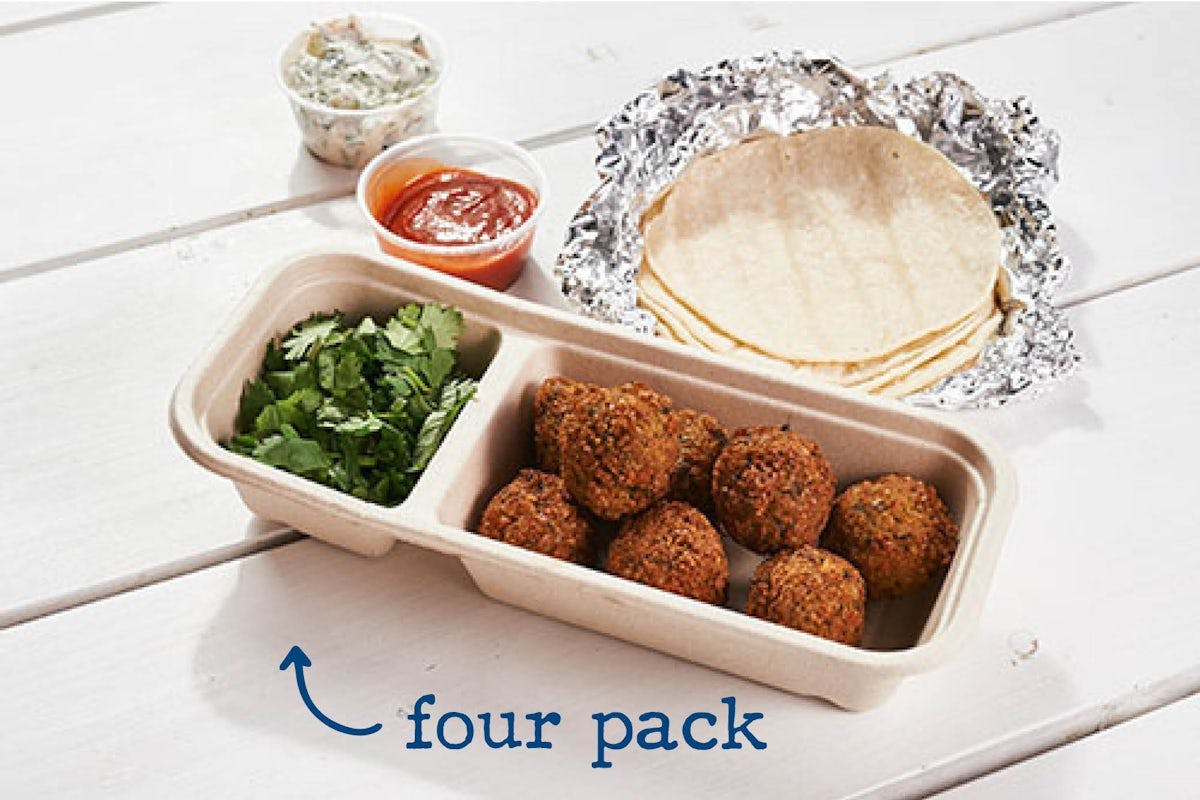 falafel taco pack from Bartaco - Hilldale in Madison, WI