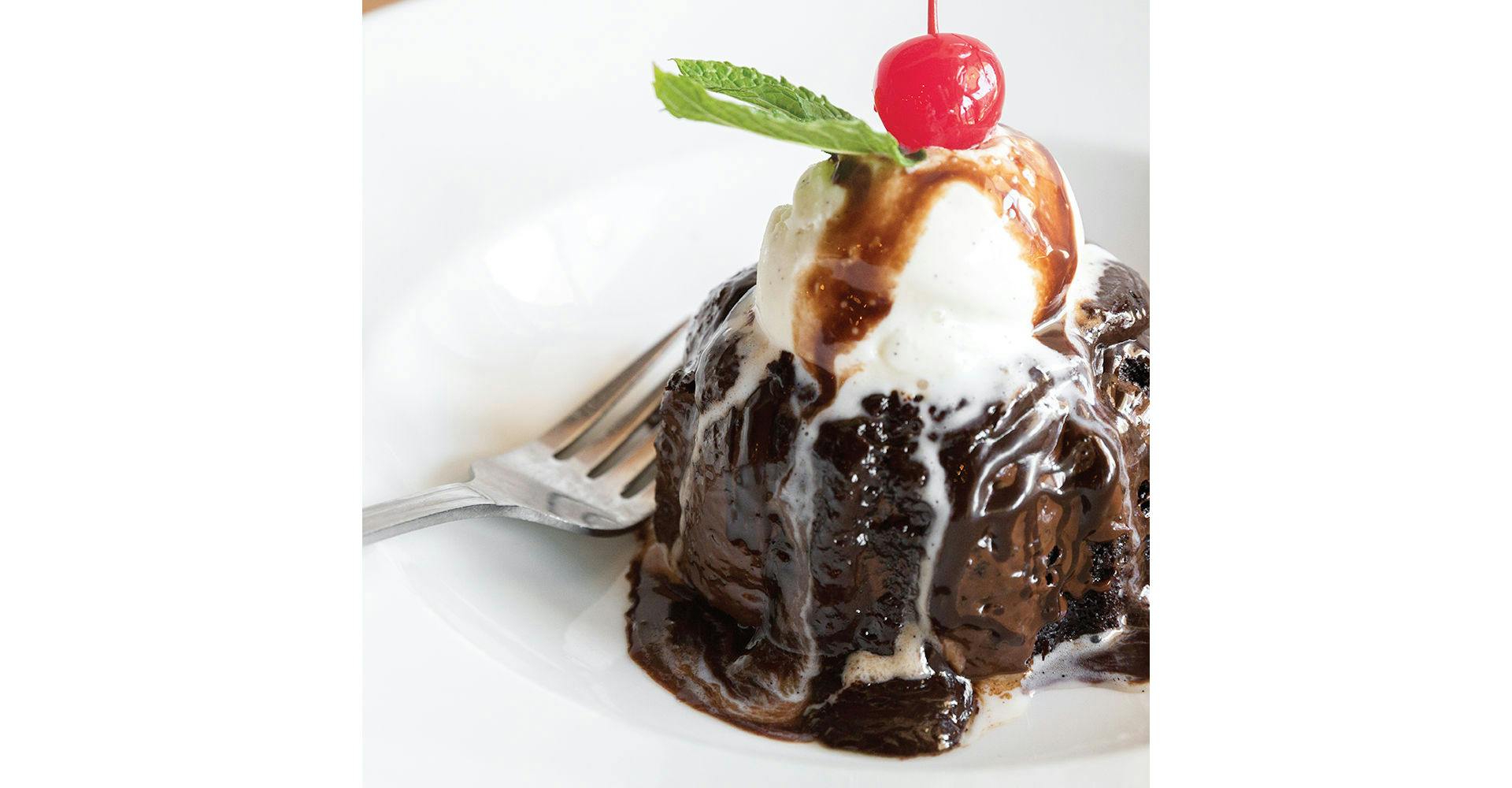 Molten Lava Cake from Bites Restaurant in Forest Grove, OR