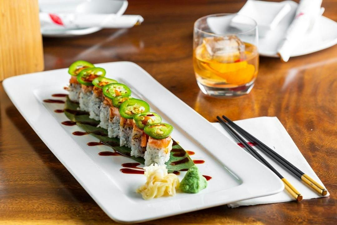 I Love Ames Roll from Wasabi in Ames, IA
