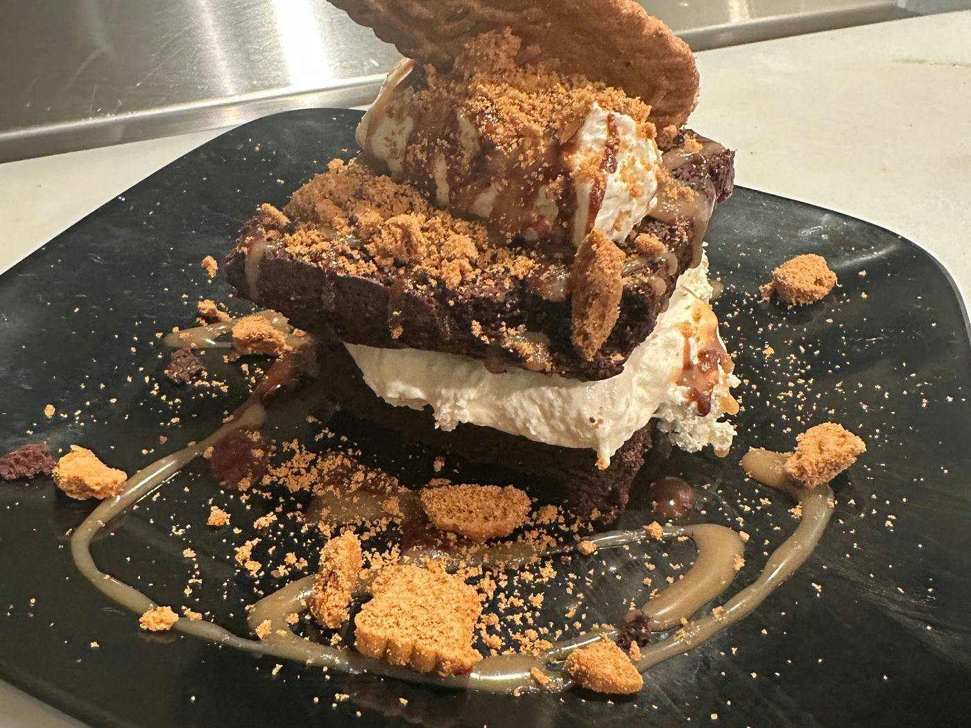 The Loaded Brownie from Justveggiez in Madison, WI