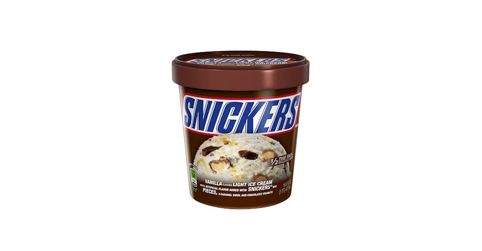Snickers Ice Cream Vanilla 16OZ from Kwik Trip - Green Bay Lombardi Ave in GREEN BAY, WI