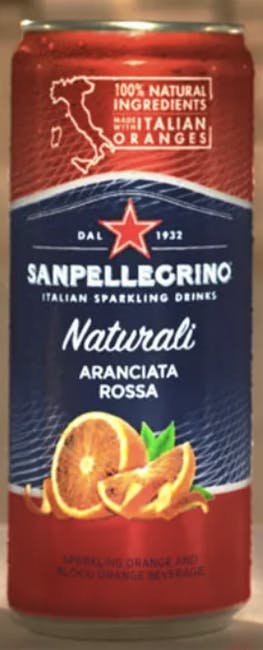 Aranciata Rossa San Pellegrino 11.15oz from Cafe Buenos Aires - Powell St in Emeryville, CA