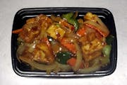 S30. Special Curry Style Tofu from Asian Flaming Wok in Madison, WI