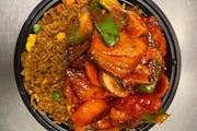 L30. Pork in Szechuan Style from China Wok in Madison, WI