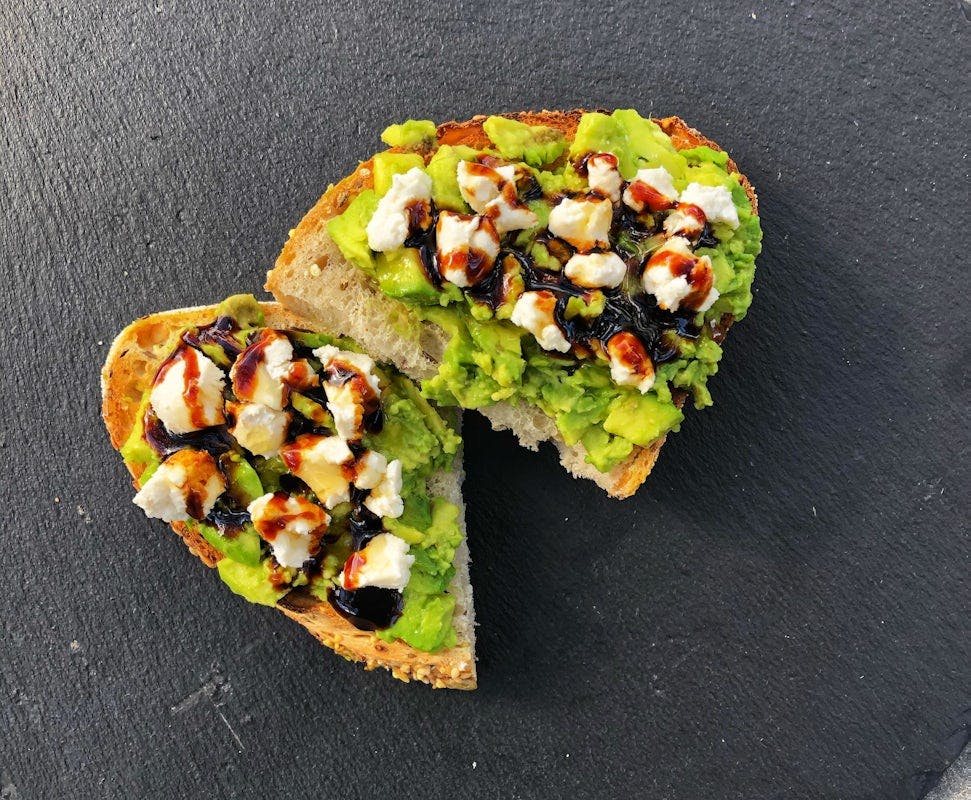 Avocado Toast  from Rush Bowls - Hillsborough St. in Raleigh, NC