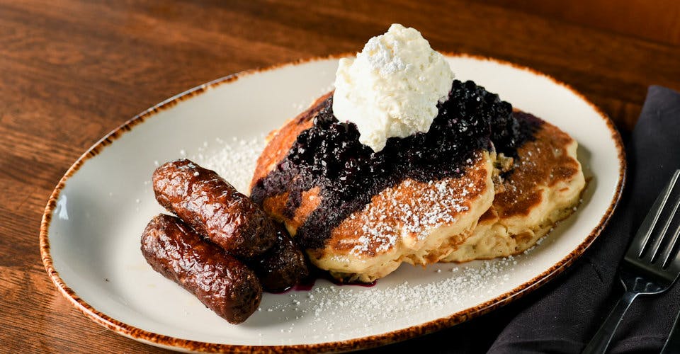 Blueberry Pancakes from Craftsman Table & Tap in Middleton, WI