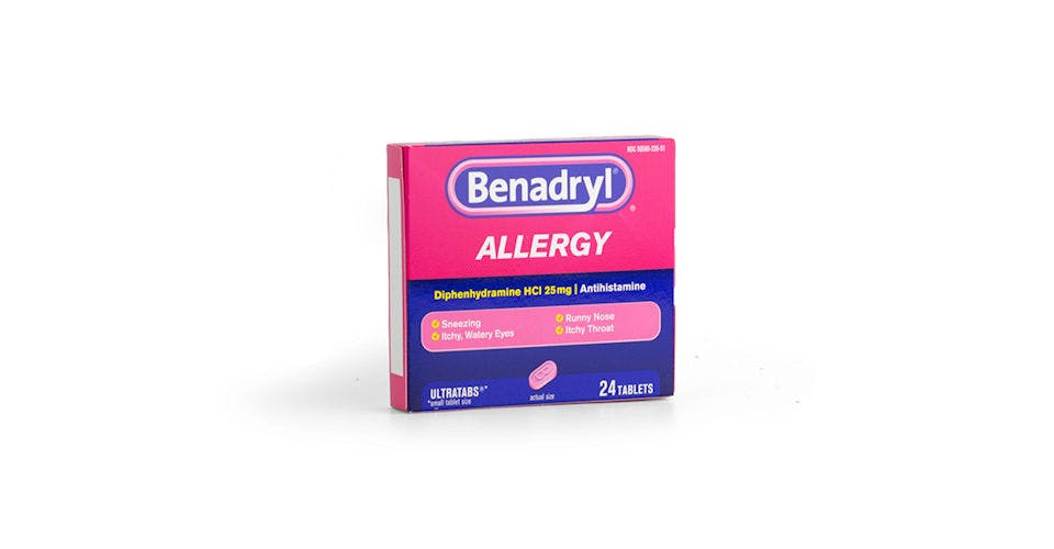 Benadryl Allergy Tablets 24CT from Kwik Star #380 in Waterloo, IA