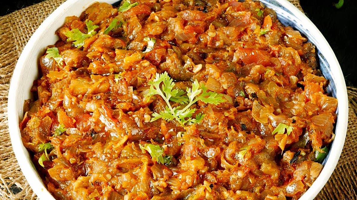 Bengan Bhartha from Punjabi Tandoor - San Diego (Morehouse Dr) in San Diego, CA