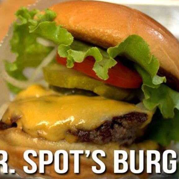 1/4 Pound Burger from Mr. Spots in Ann Arbor, MI