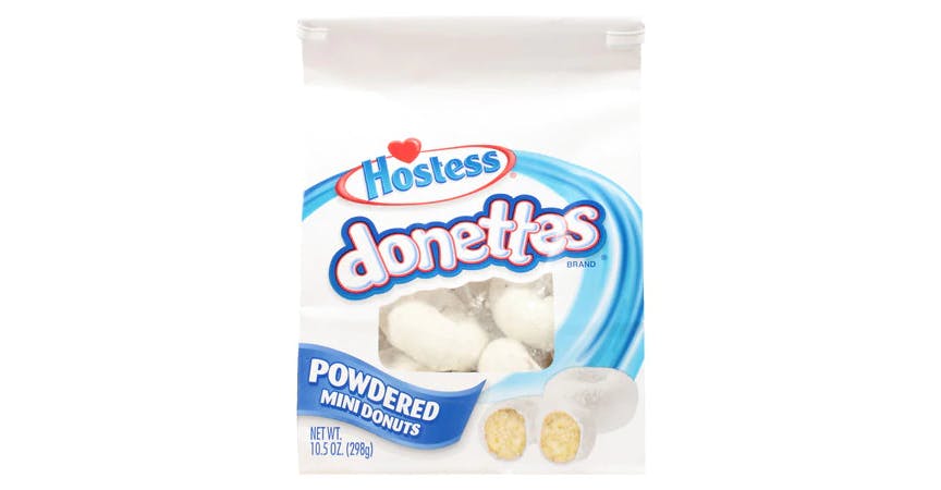 Hostess Donettes Bag Powdered Sugar (10 oz) from EatStreet Convenience - W 23rd St in Lawrence, KS