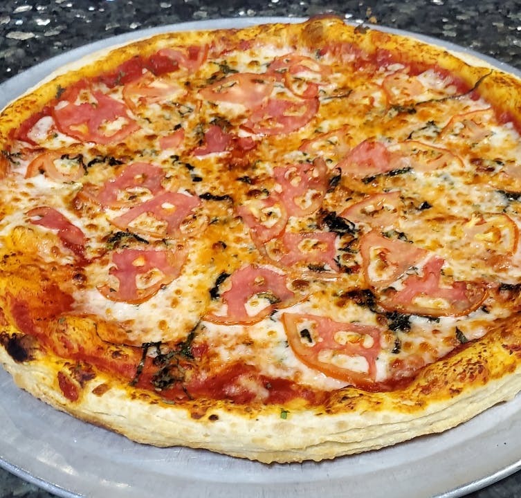14" Med Tomato & Basil from 4 Brothers Italian Restaurant & Pizzeria in Delray Beach, FL