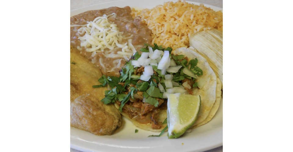 Sabor De Mexico (Taste of Mexico) from El Pastor Mexican Restaurant in Madison, WI