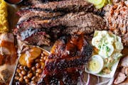 2-Meat Plate & 2 Sides from Beef Butter BBQ - N Sherman Ave in Madison, WI