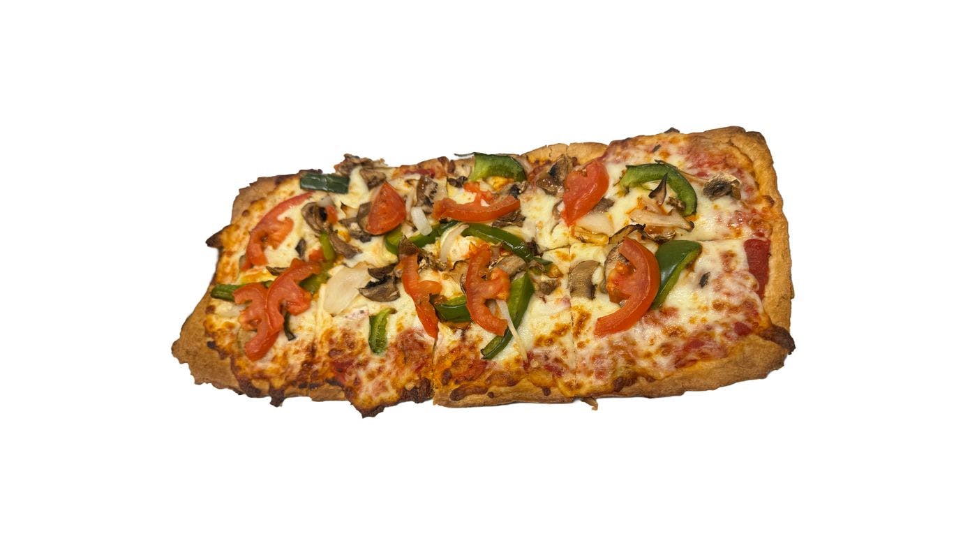 The Garden Flatbread from Atlas Gourmet Pizza in Westchase, FL