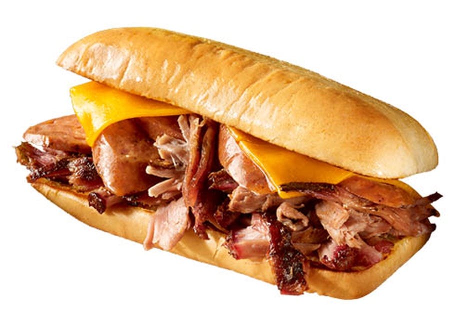 Westerner Sandwich from Dickey's Barbecue Pit: New Orleans (LA-0674) in New Orleans, LA