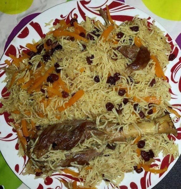 Kabuli Pulao from Halal Bites in Johnson City, NY