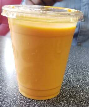 Mango Lassi from Cafe India - Walker's Point in Milwaukee, WI