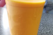 Mango Lassi from Cafe India - Walker's Point in Milwaukee, WI