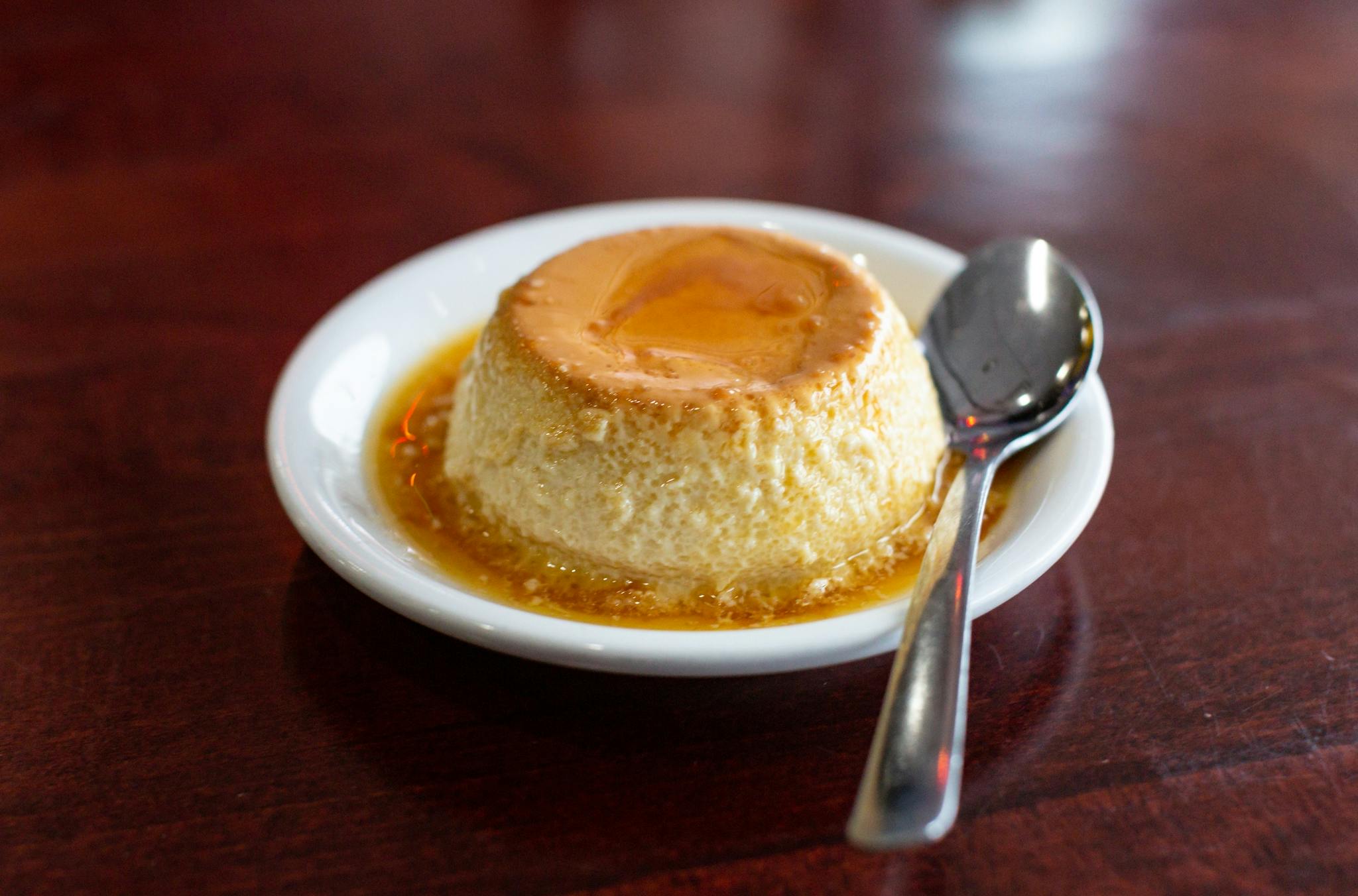 Flan from Acapulco Mexican Grill in Lawrence, KS