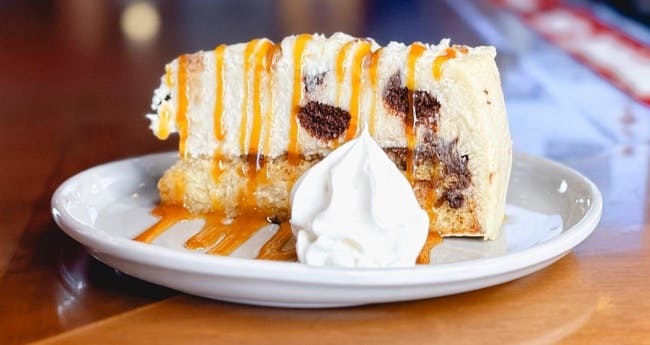 Cinnamon Bun Cheesecake from Monk's Bar & Grill - Sun Prairie in Sun Prairie, WI