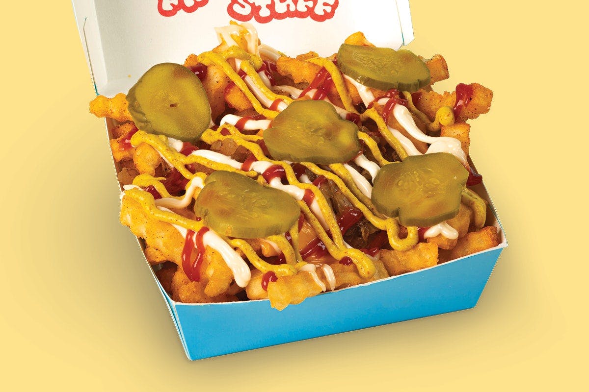 Beast Style Fries  from MrBeast Burger - Universal Studios Blvd in Universal City, CA