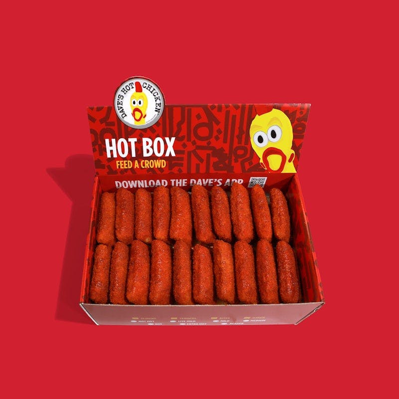 Dave's Hot Mozz Hot Box from Dave's Hot Chicken - Falls Pkwy in Menomonee Falls, WI