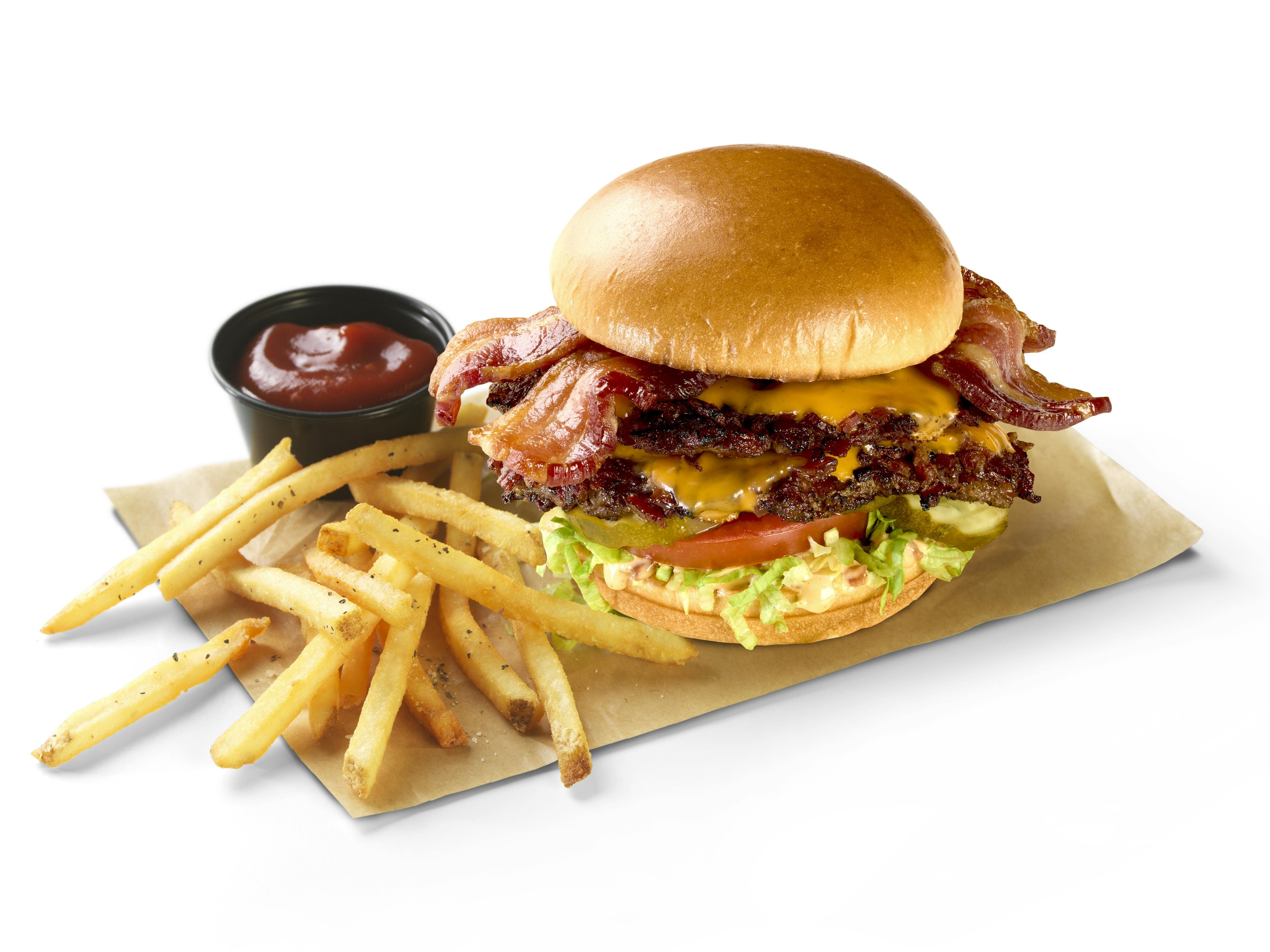 Triple Bacon Cheeseburger from Buffalo Wild Wings - University (414) in Madison, WI