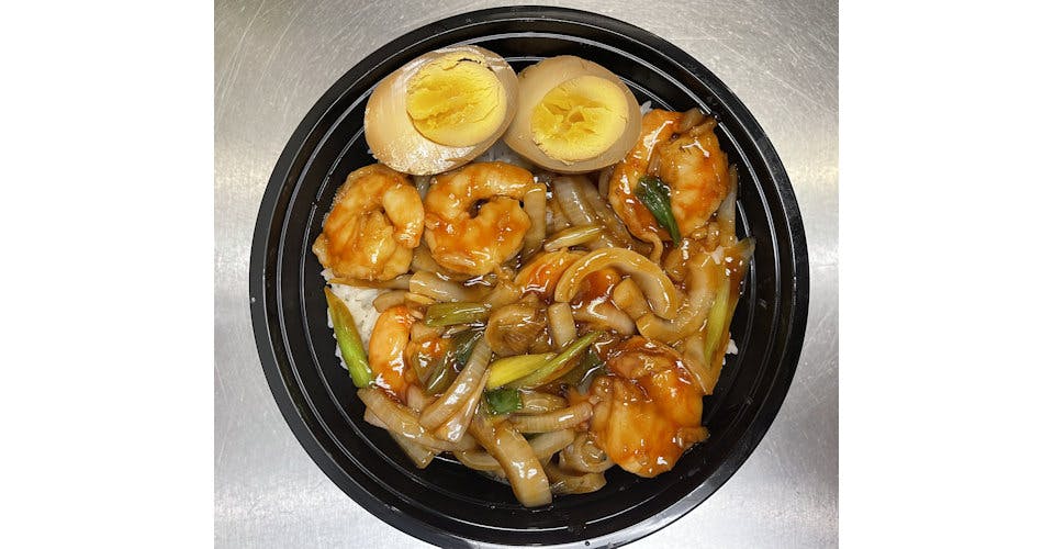 63. Teriyaki Shrimp Don from Asian Noodle in Madison, WI