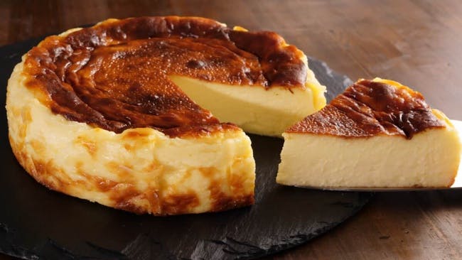 Basque Cheese cake from A Taste of Spain in Philadelphia, PA