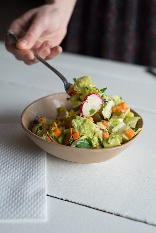 chopped salad from Bartaco - Hilldale in Madison, WI