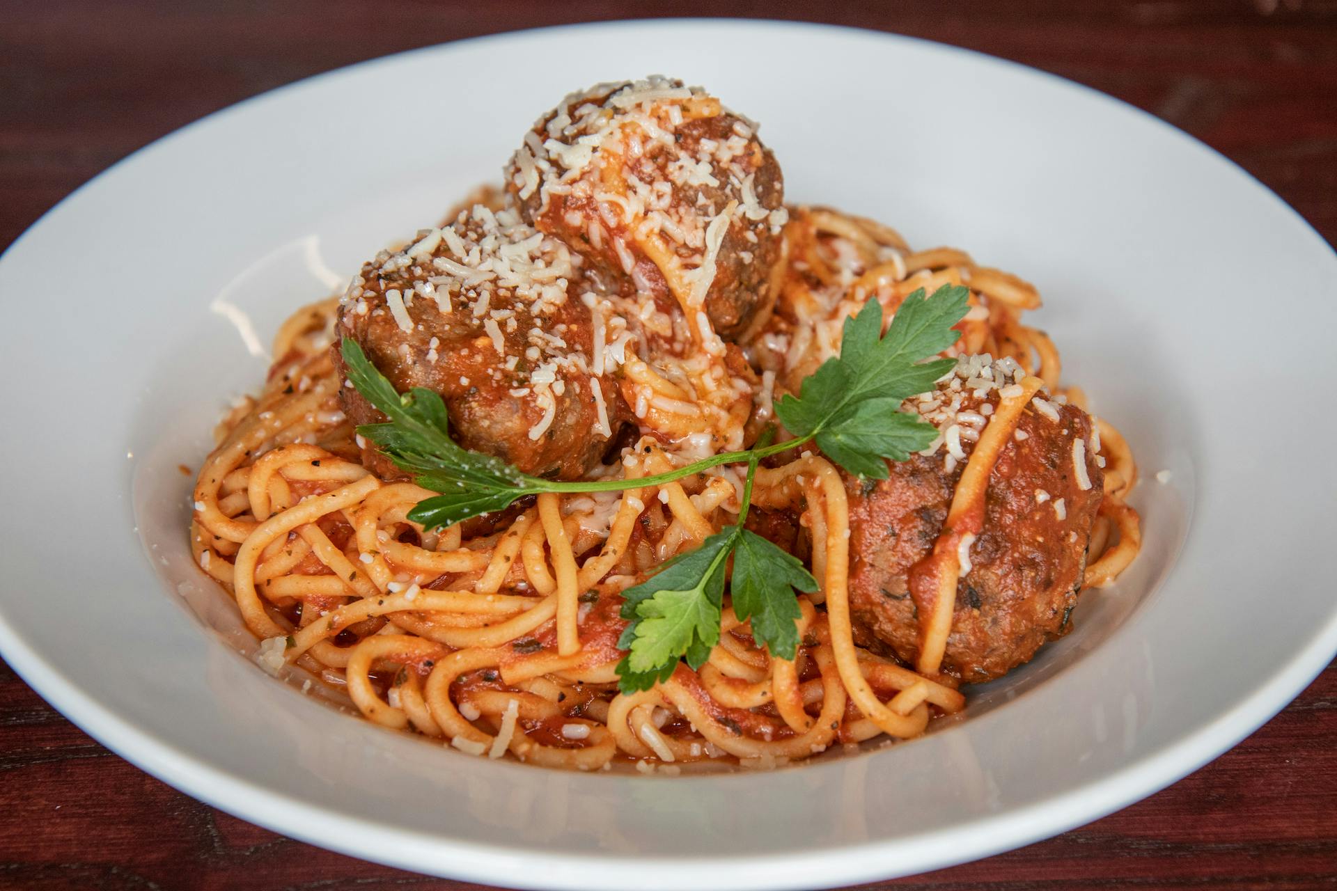 Spaghetti & Meatball from Firehouse Grill - Chicago Ave in Evanston, IL