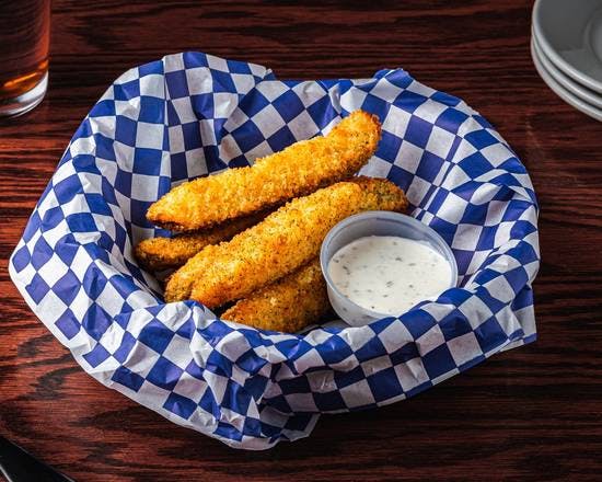 Breaded Dill Spears from Inga's Alpine Tavern in Denver, CO